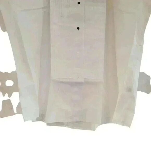 Lady Martino by Henry Segal Women's White Customizable Tuxedo Shirt w Wingtip Co - Picture 4 of 11